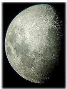 der Mond am 09.06.03