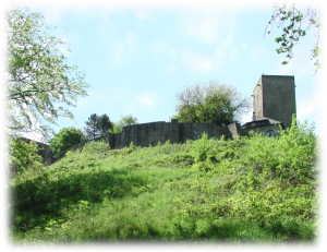 hinter der Burg Blankenstein