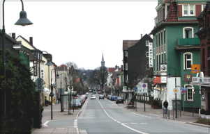 Hauptstr. in Sprockhvel v. Westen