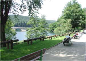 Rastplatz an der Verse - Talsperre